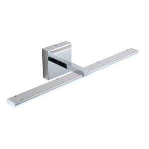 LightFixturesUSA-Modern Dimmable LED Bathroom Vanity Wall Sconce-Wall Sconce-Chrome-
