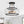 LightFixturesUSA-Modern Farmhouse Drum Glass Semi Flush Mount-Ceiling Light--