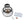 LightFixturesUSA-Modern Farmhouse Drum Glass Semi Flush Mount-Ceiling Light--