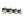 LightFixturesUSA-Modern Glam Crystal Bathroom Vanity Light-Wall Sconce-Black+Gold-4-Lt