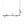 LightFixturesUSA-Modern Glass Bubble Kitchen Island Linear Pendant-Chandelier-Black-