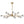 LightFixturesUSA-Modern Mid-century Brass Crystal Sputnik Chandelier-Chandelier-Brass-15-Lt