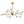 LightFixturesUSA-Modern Mid-century Brass Crystal Sputnik Chandelier-Chandelier-Brass-15-Lt