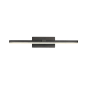 LightFixturesUSA-Modern Minimalist LED Linear Bathroom Vanity Light Warm White Wall Sconce-Wall Sconce-23.8 in-White