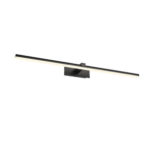 LightFixturesUSA-Modern Minimalist LED Linear Bathroom Vanity Light Warm White Wall Sconce-Wall Sconce-23.8 in-White