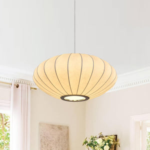 LightFixturesUSA-Modern Single White Pendant Light-Pendant Light-Saucer-