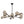 LightFixturesUSA-Modern Sputnik Branching Bubble Chandelier-Chandelier-Brass-