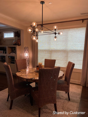 LightFixturesUSA-Modern Statement Geometric Chandelier-Chandelier-10 Lt-
