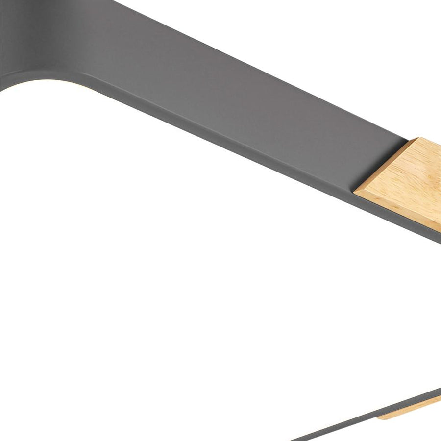 Rectangle LED Flush Mount Light | LightFixturesUSA, Rectangle Ceiling ...