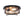 LightFixturesUSA-Round Hammered Glass Ceiling Light-Ceiling Light--