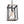 LightFixturesUSA-Rustic Wood Square Pendant Light-Pendant Light--