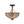 LightFixturesUSA-Victorian Antique Bronze Crystal Semi Flush Light-Ceiling Light-Bronze-