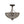 LightFixturesUSA-Victorian Antique Bronze Crystal Semi Flush Light-Ceiling Light-Bronze-