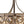 LightFixturesUSA-Victorian Antique Bronze Crystal Semi Flush Light-Ceiling Light-Bronze-