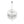 LightFixturesUSA-Vintage 8-Light Crystal Orb Pendant Chandelier-Chandelier-Nickel-