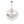 LightFixturesUSA-Vintage 8-Light Crystal Orb Pendant Chandelier-Chandelier-Nickel-