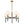 LightFixturesUSA-Vintage Chic 5-Light White Linen Shade Chandelier-Chandelier-5-Lt-