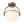 LightFixturesUSA-Wide Opal Glass Globe Brass 1-Light Ceiling Light-Ceiling Light-Brass-1-Lt